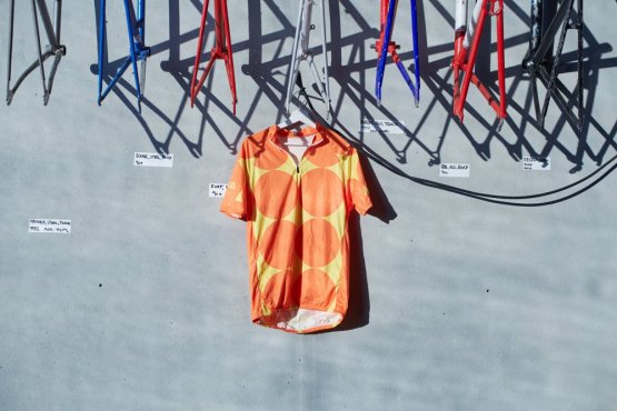 cycling jersey orange