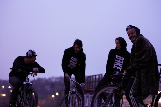 cycling cap black