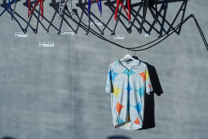 cycling jersey grey - Velikost: 8 (hruď 120-128)